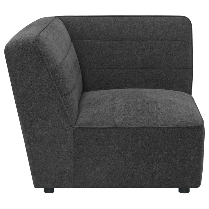 Sunny Upholstered Corner Dark Charcoal