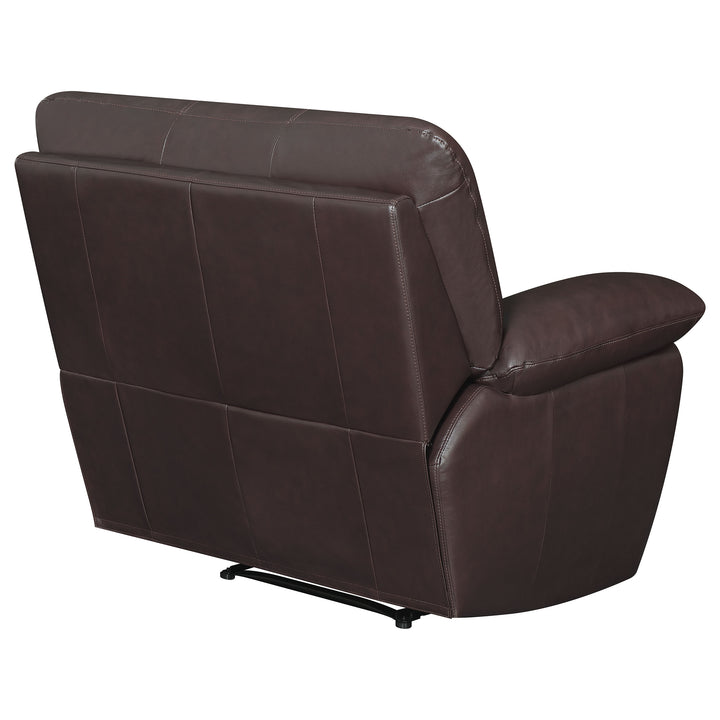 Clifford Pillow Top Arm Recliner Chocolate