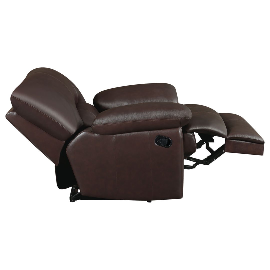 Clifford Pillow Top Arm Recliner Chocolate