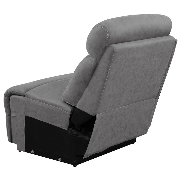 Higgins Modular Sectional Armless Chair Grey