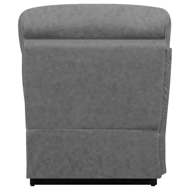 Camargue Grey Reclining Power Sectional