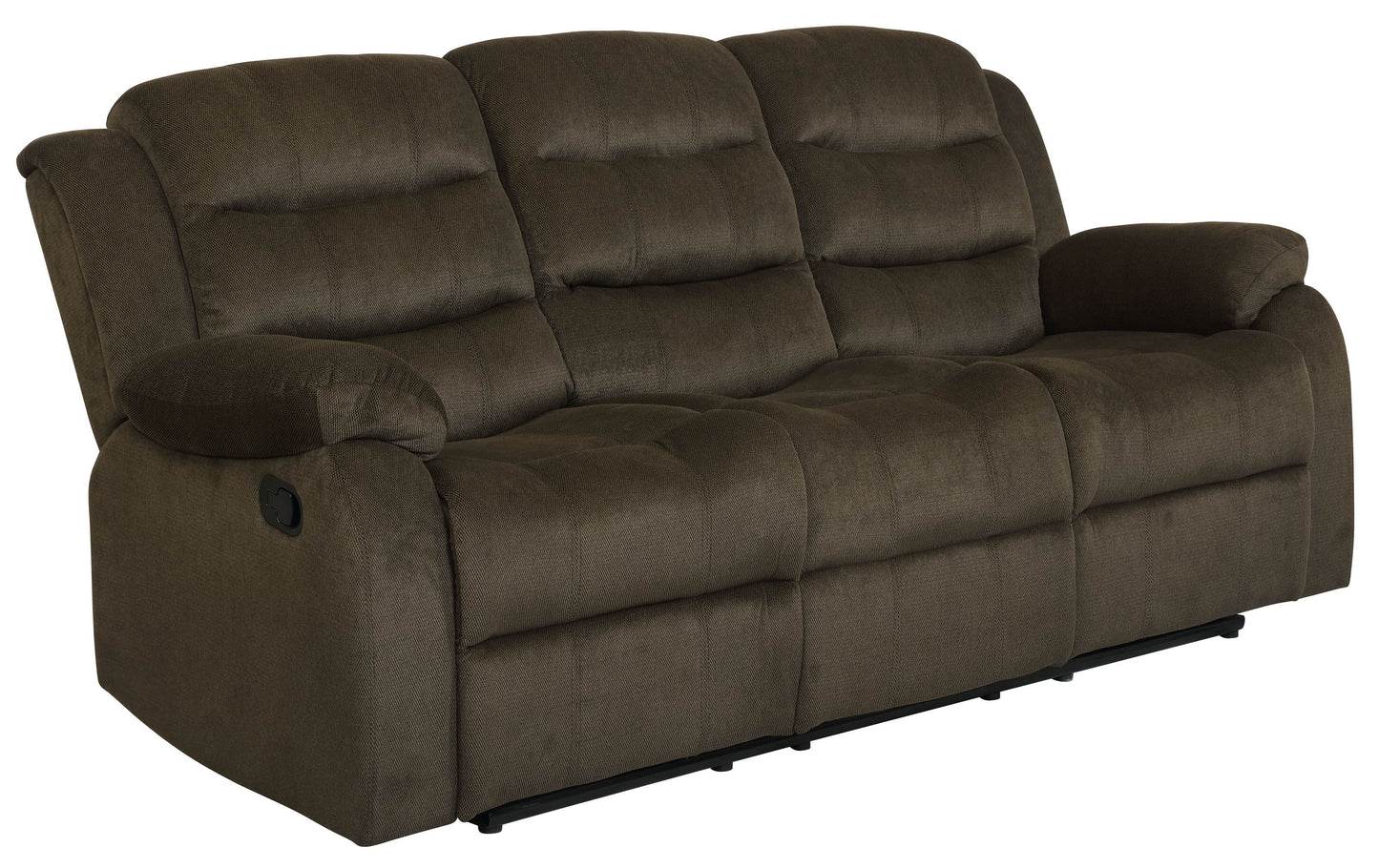 Rodman Chocolate Reclining Two-Piece Living Room Set