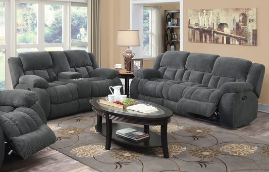 Weissman Grey Two-Piece Living Room Set