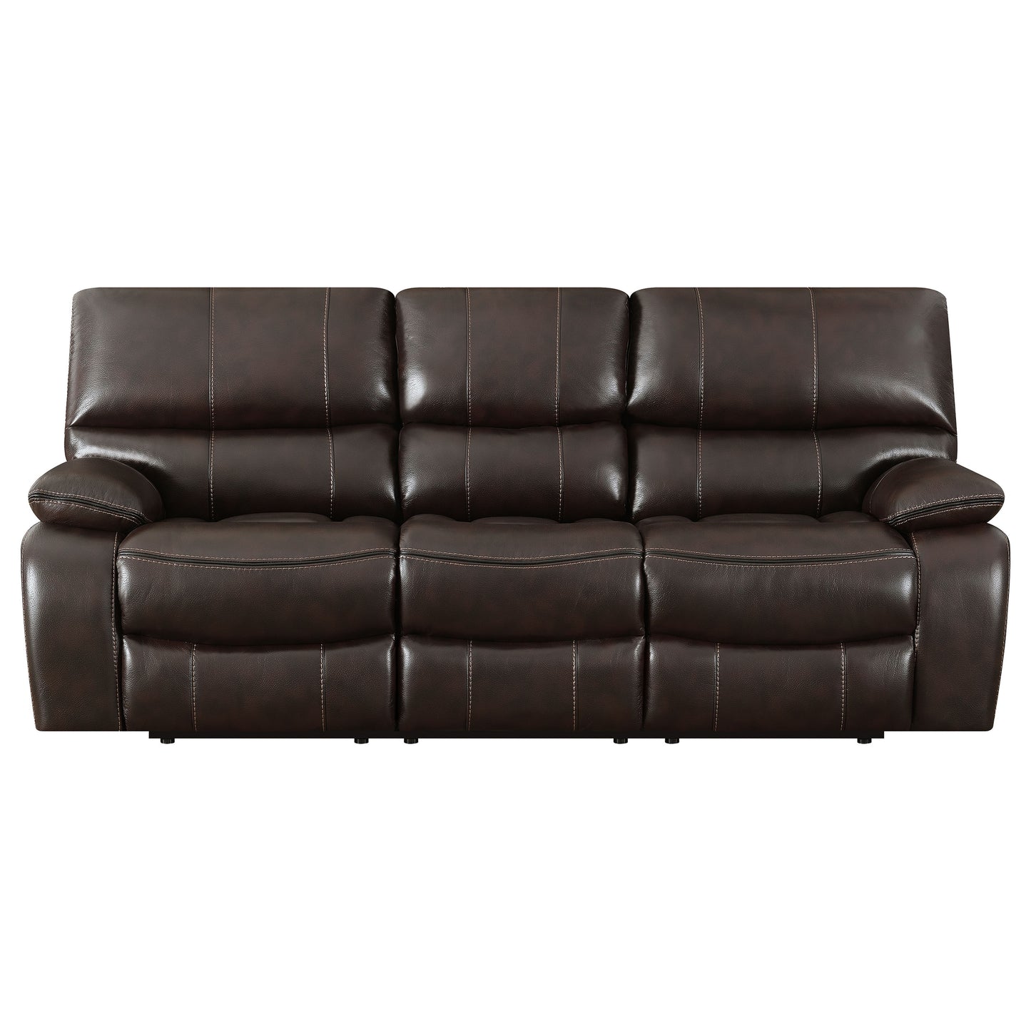 Willemse Motion Sofa with Drop-down Table Dark Brown