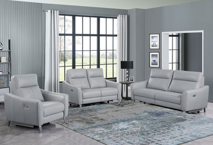 Derek Upholstered Power Living Room Set