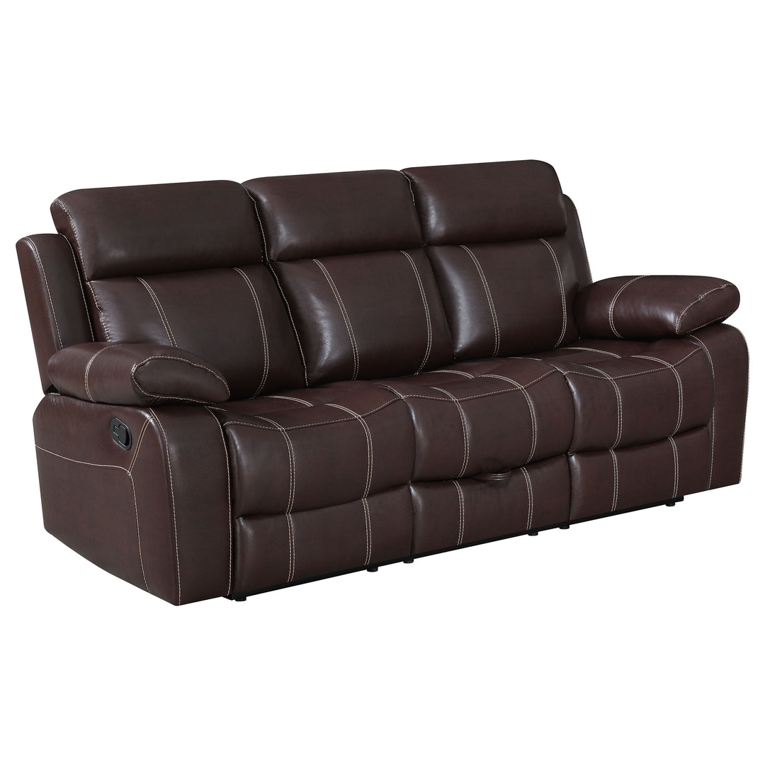 Myleene Motion Sofa with Drop-down Table Chestnut