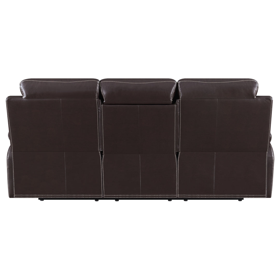 Myleene Motion Sofa with Drop-down Table Chestnut