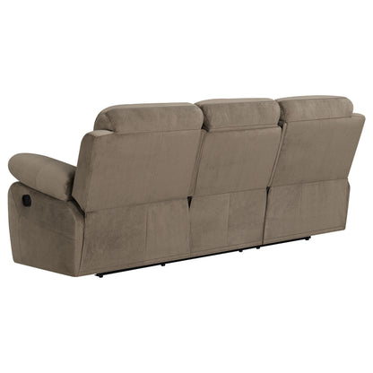 Myleene Motion Sofa with Drop-down Table Mocha