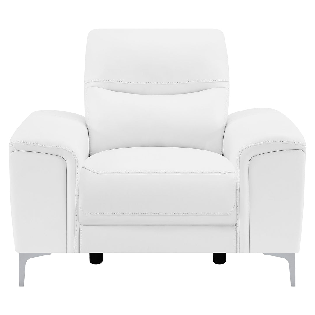 Largo Upholstered Power Recliner White