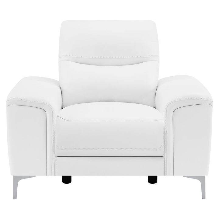 Largo Upholstered Power Recliner White