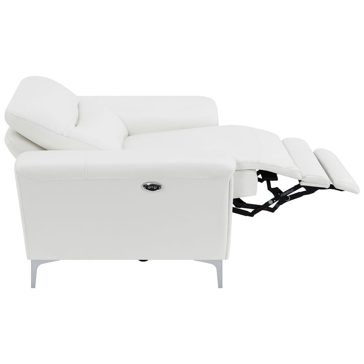 Largo Upholstered Power Recliner White