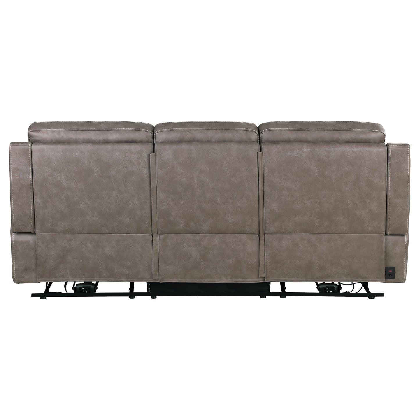 Wixom Cushion Back Power^2 Sofa Taupe