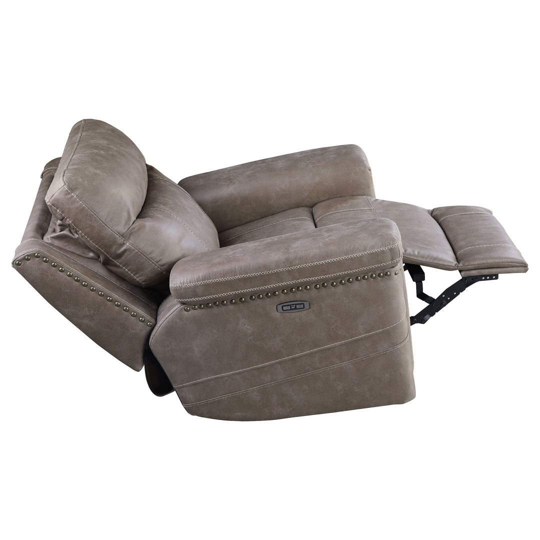 Wixom Power^2 Glider Recliner Taupe