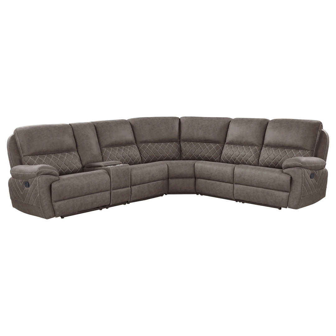 Variel Modular Sectional Armless Chair Brown