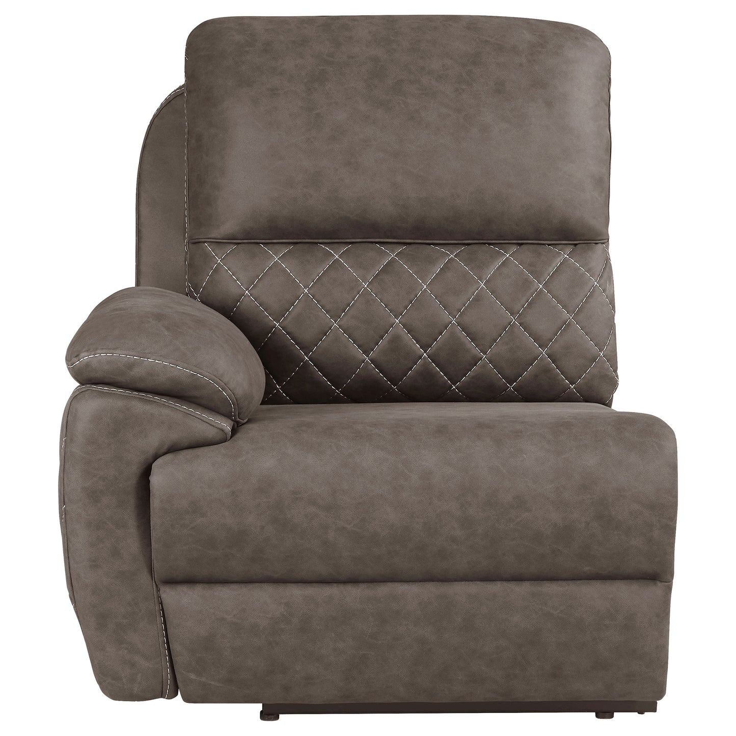 Variel Modular Sectional LAF Recliner Brown