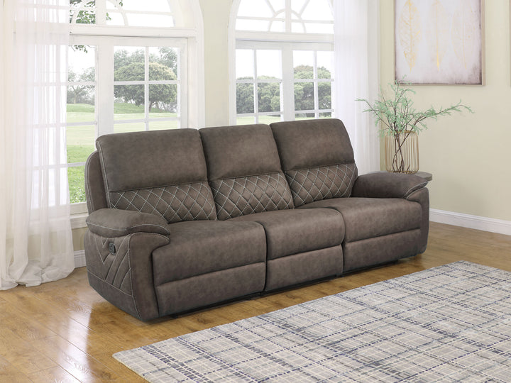 Variel Upholstered Tufted Motion Sofa