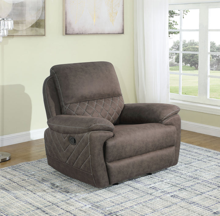 Variel Glider Recliner Taupe