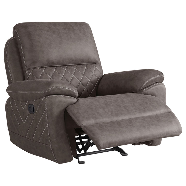 Variel Glider Recliner Taupe