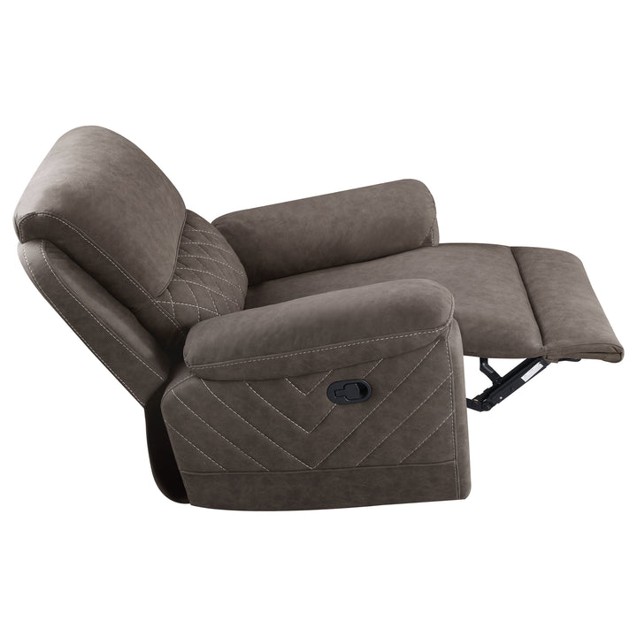 Variel Glider Recliner Taupe