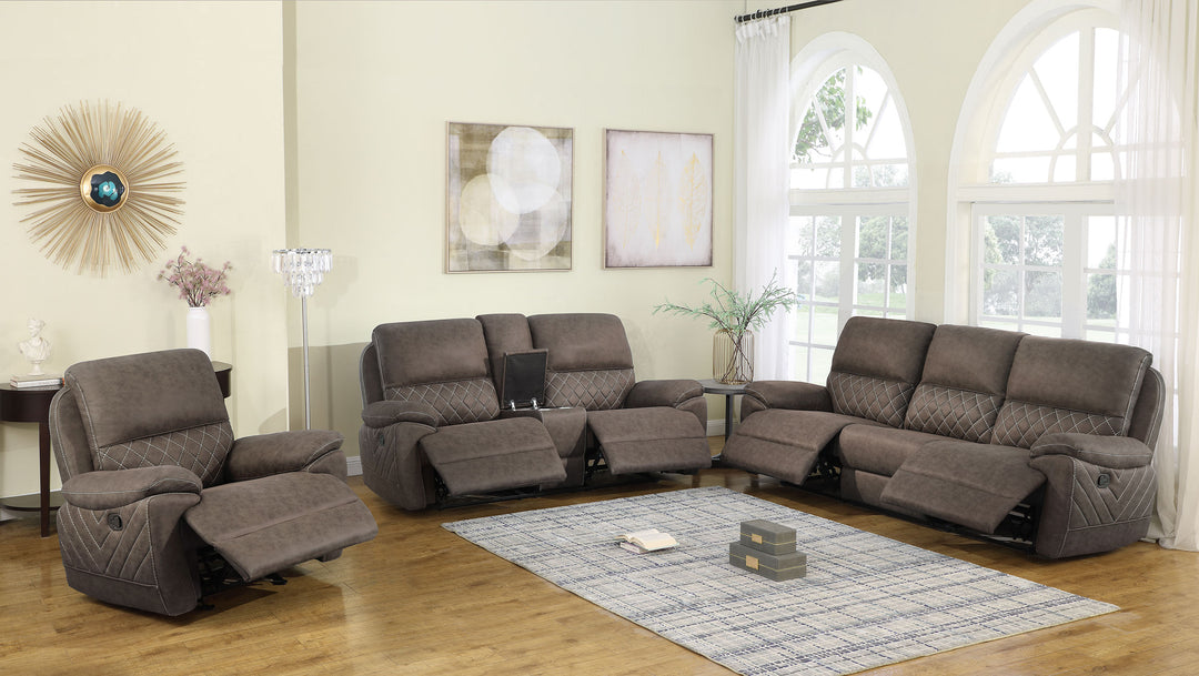 Variel Glider Recliner Taupe