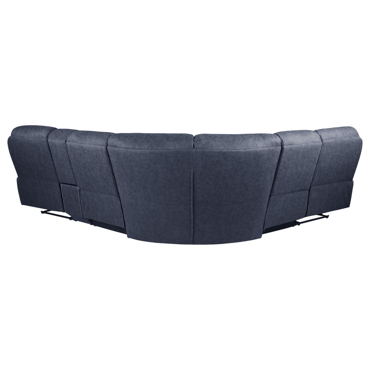 Variel 6-piece Modular Motion Sectional Blue