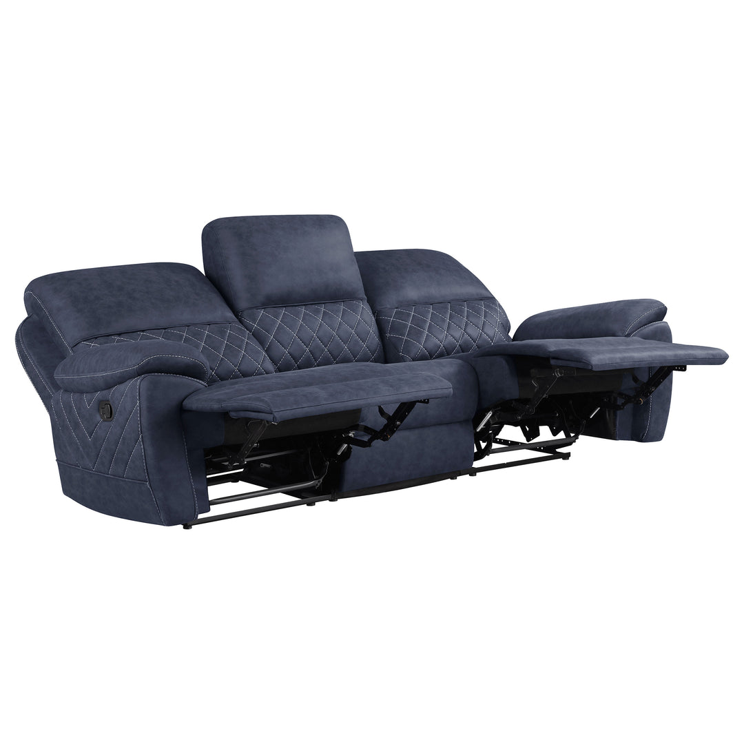 Variel Upholstered Tufted Motion Sofa