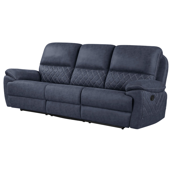 Variel Upholstered Tufted Motion Sofa