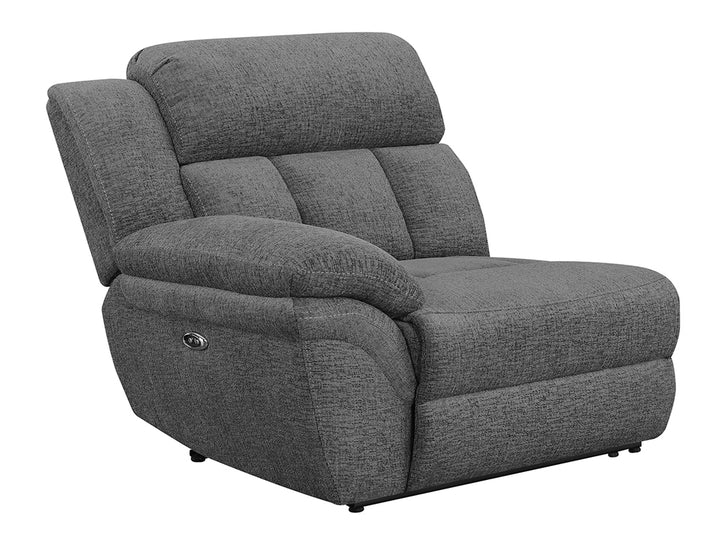 Bahrain Modular Sectional LAF Power Recliner Charcoal