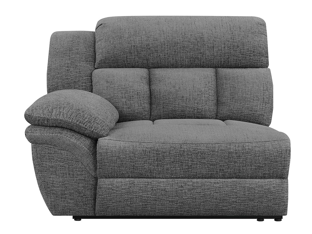 Bahrain Modular Sectional LAF Power Recliner Charcoal