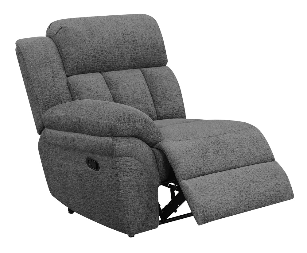 Bahrain Modular Sectional LAF Recliner Charcoal