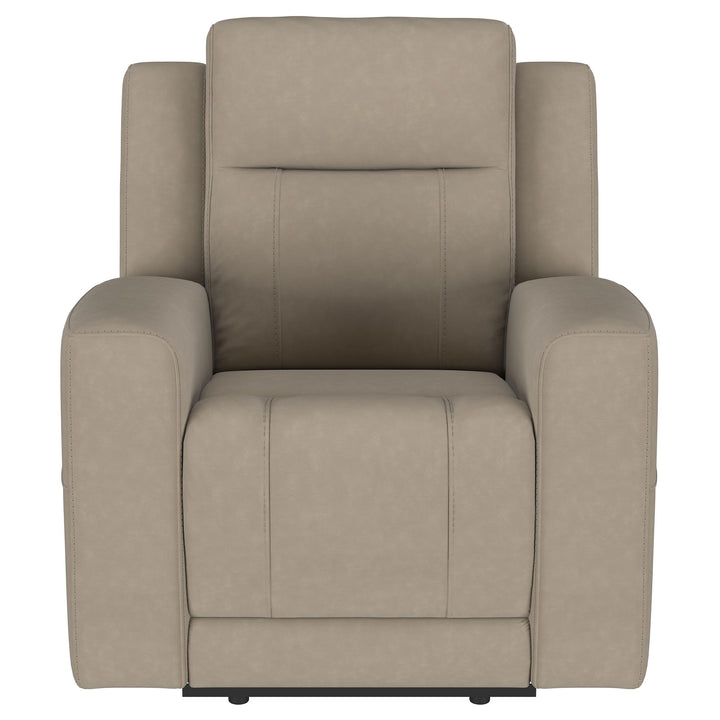 Brentwood Upholstered Recliner Chair Taupe