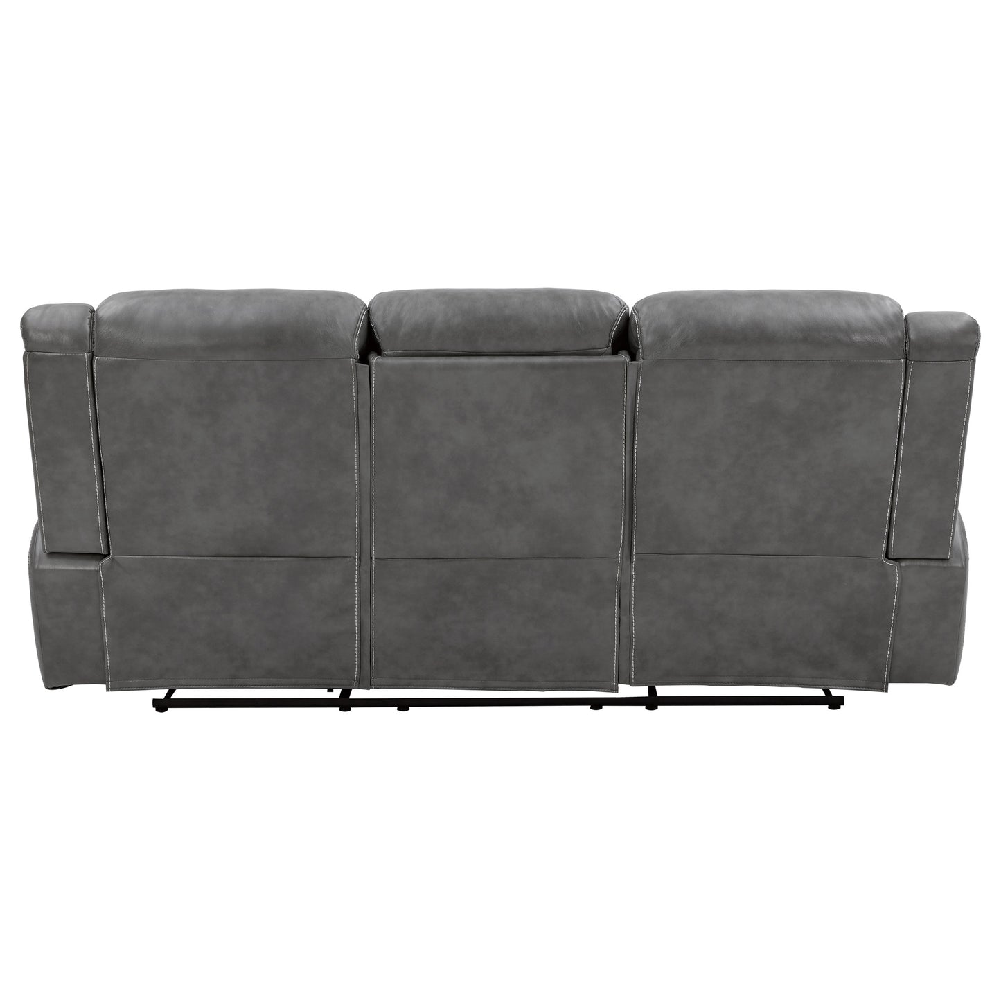 Conrad Upholstered Motion Sofa Cool Grey