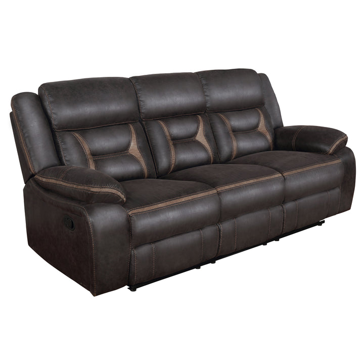 Greer Upholstered Tufted Back Motion Sofa