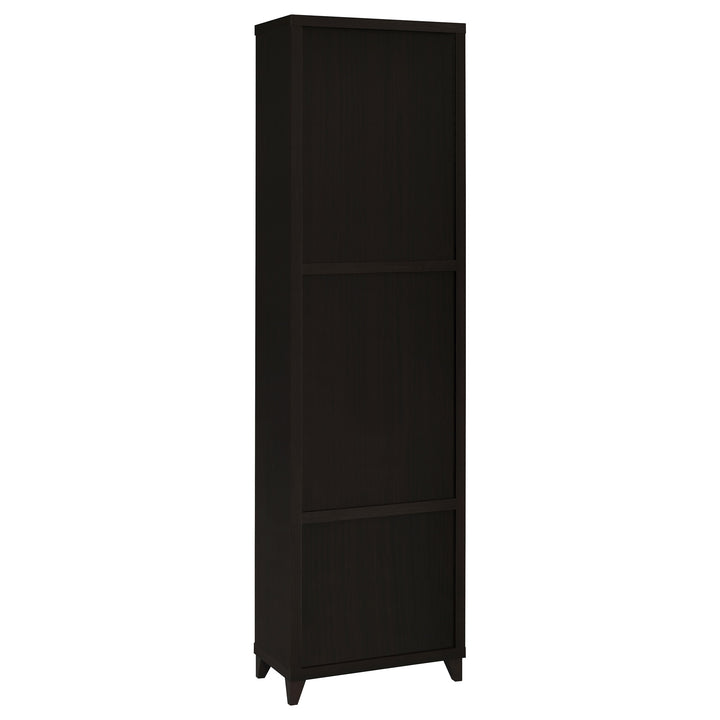 Lewes 2-drawer Media Tower Cappuccino