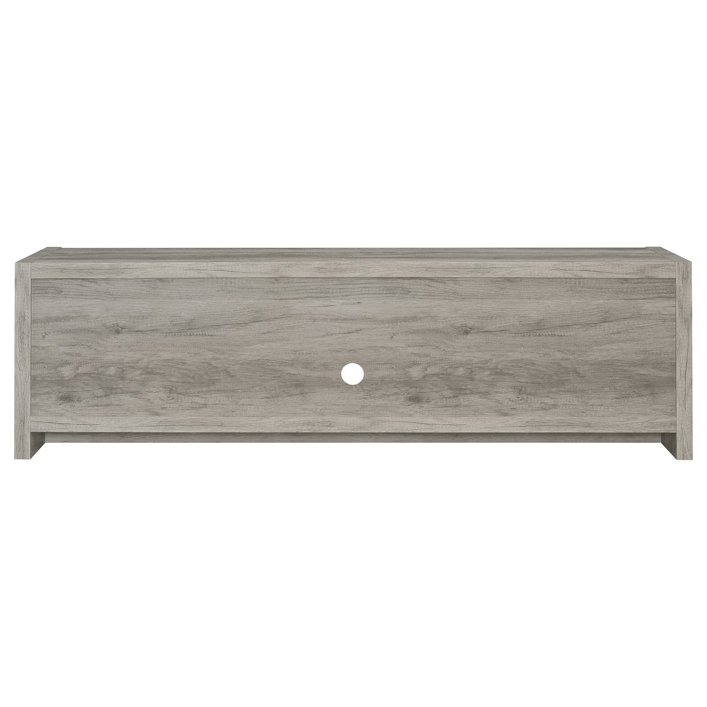 Burke 2-door TV Console Grey Driftwood