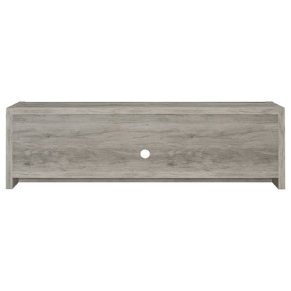 Burke 2-door TV Console Grey Driftwood