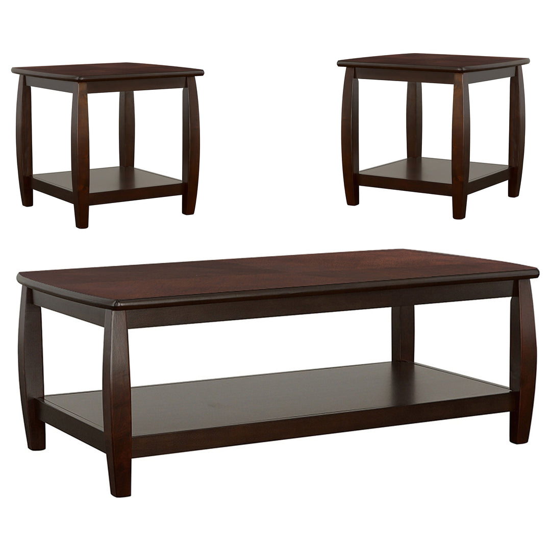 Dixon 3-piece Coffee Table Set Espresso