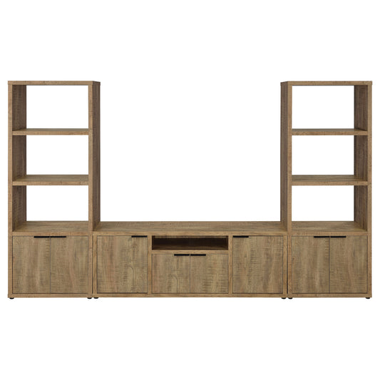 Tabby 3-piece Entertainment Center With 60" TV Stand Mango