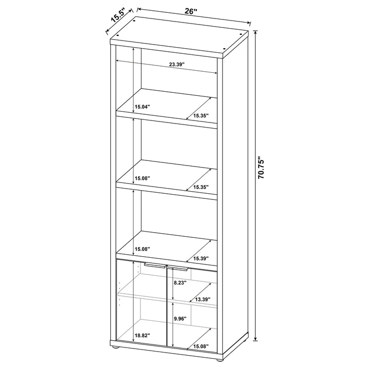 Tabby 3-piece Entertainment Center With 60" TV Stand Mango