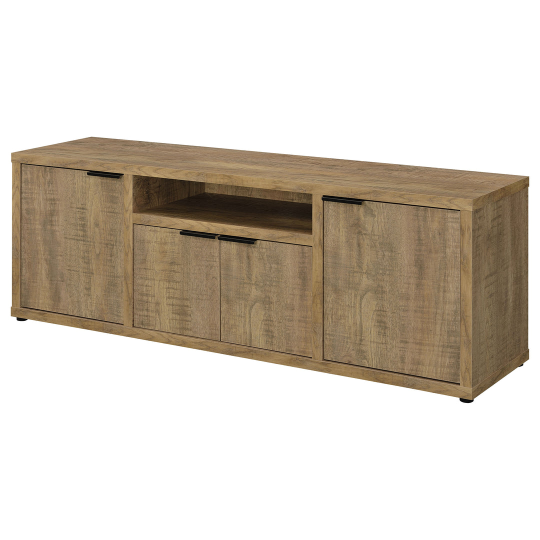 Tabby 4-door Engineered Wood 60" TV Stand Mango