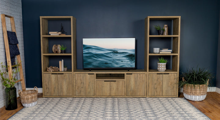 Tabby 4-door Engineered Wood 60" TV Stand Mango