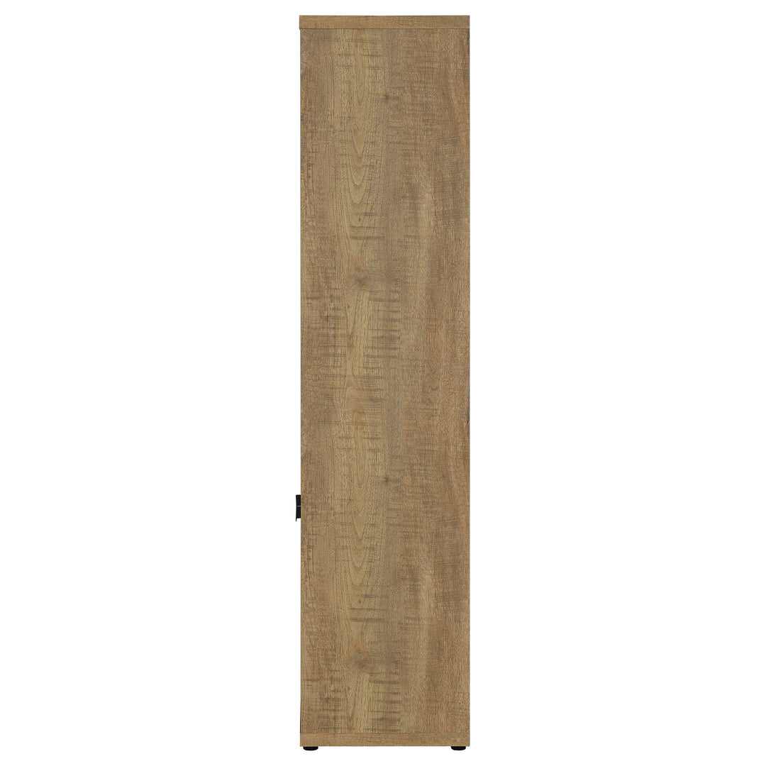 Tabby 3-Shelf Engineered Wood Media Tower Mango