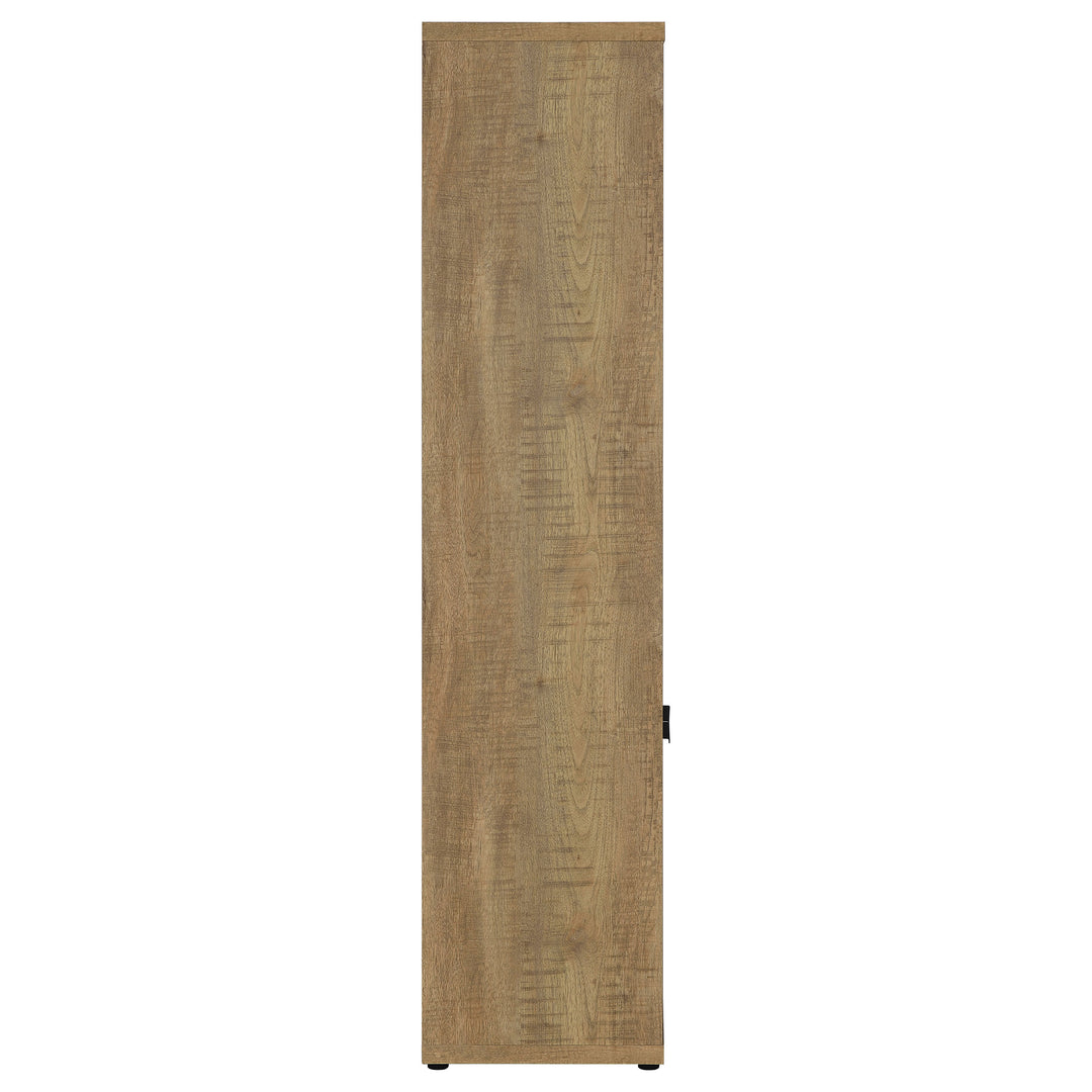 Tabby 3-Shelf Engineered Wood Media Tower Mango