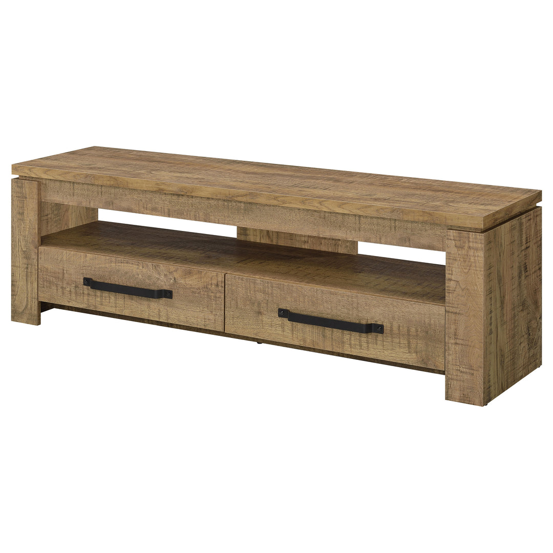 Elkton 2-drawer Engineered Wood 59" TV Stand Mango