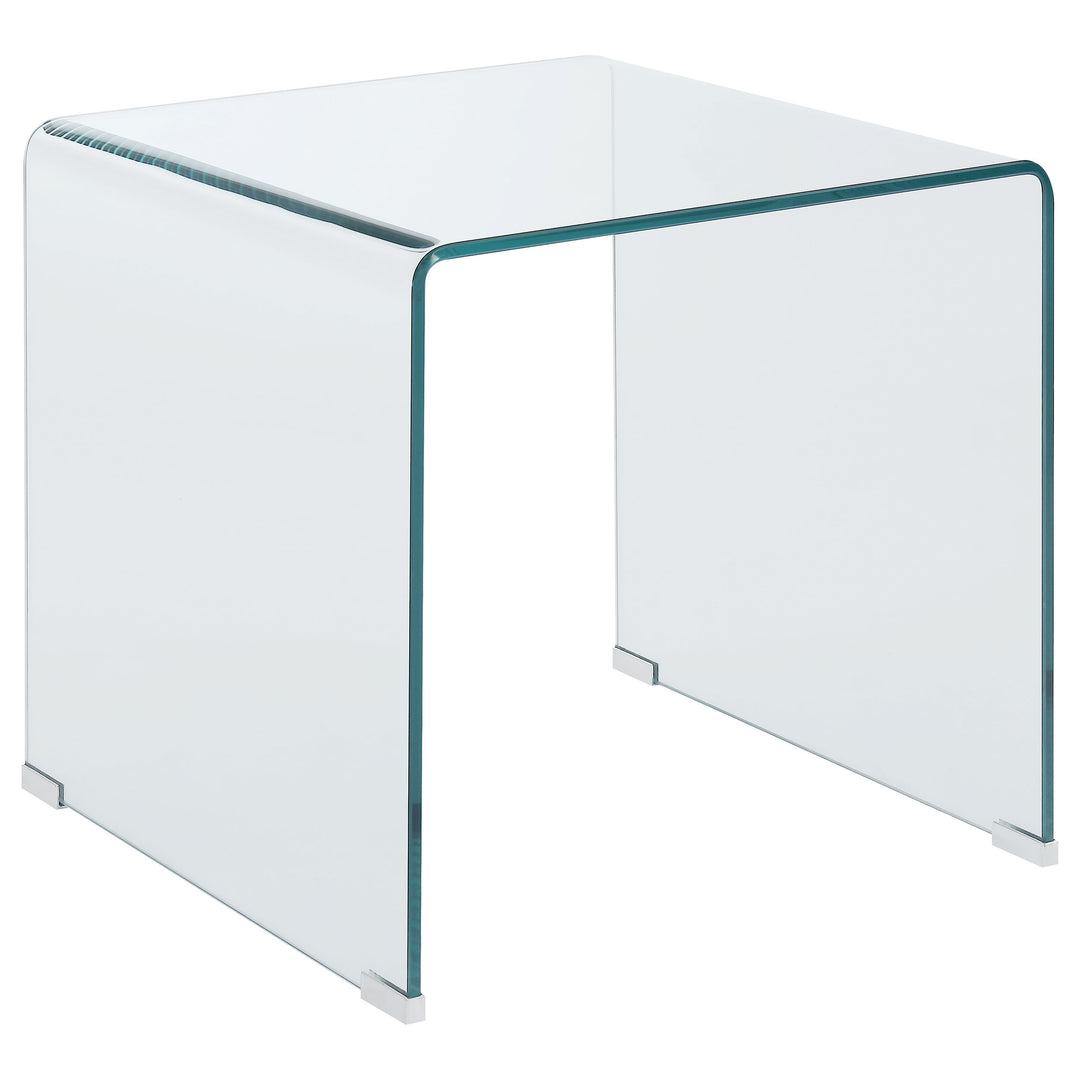 Ripley Square End Table Clear