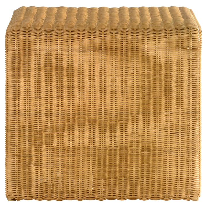 Juanita Square Rattan End Table Natural