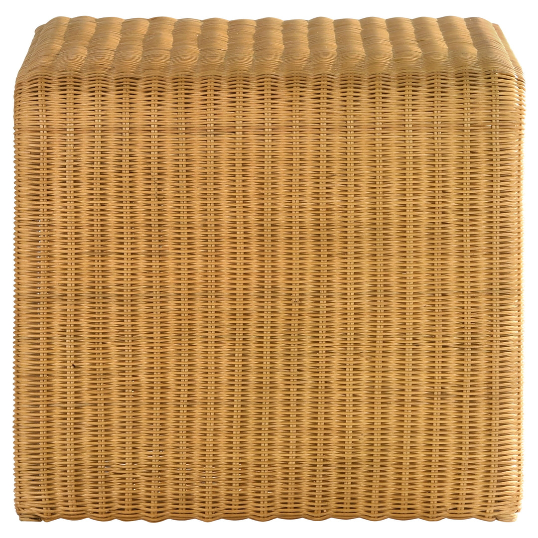 Juanita Square Rattan End Table Natural