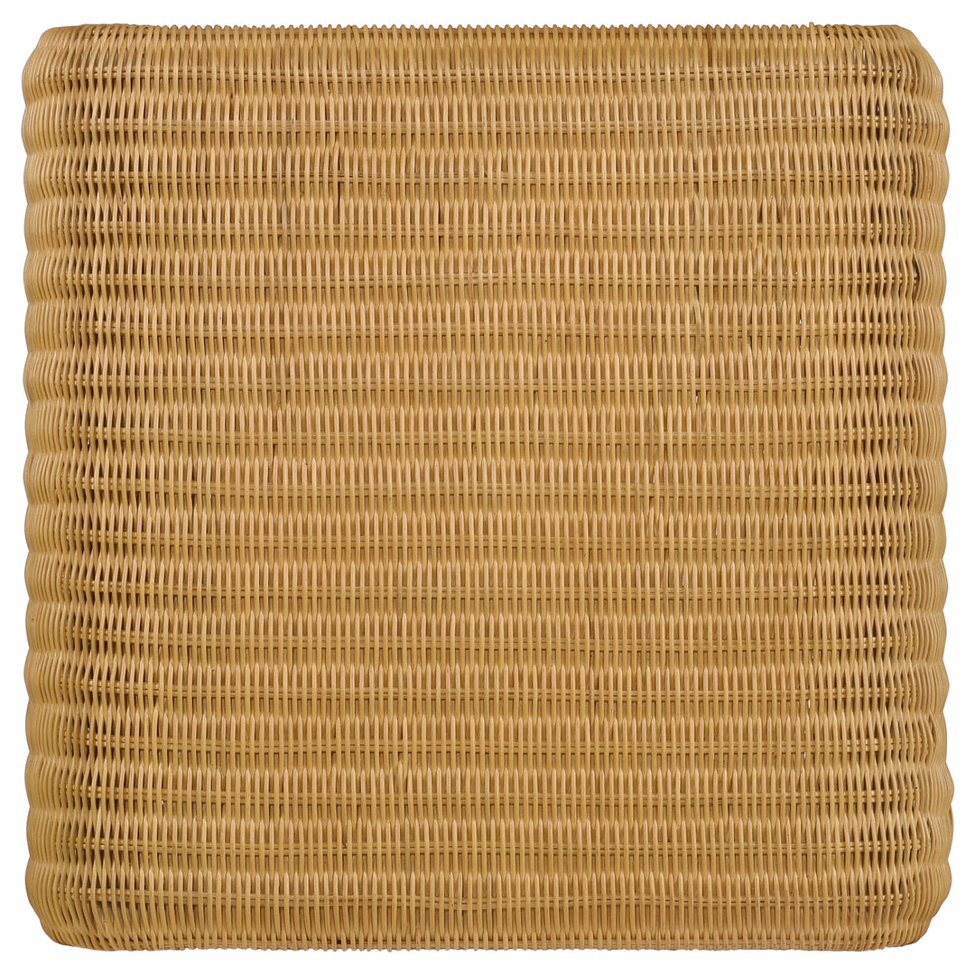 Juanita Square Rattan End Table Natural