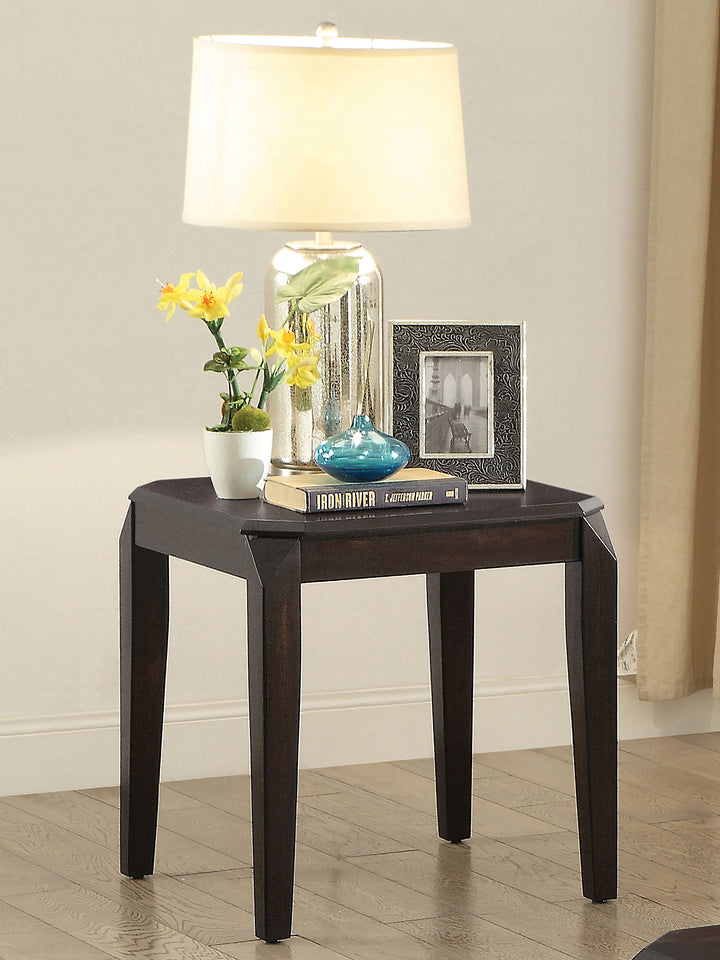 Baylor Square End Table Walnut