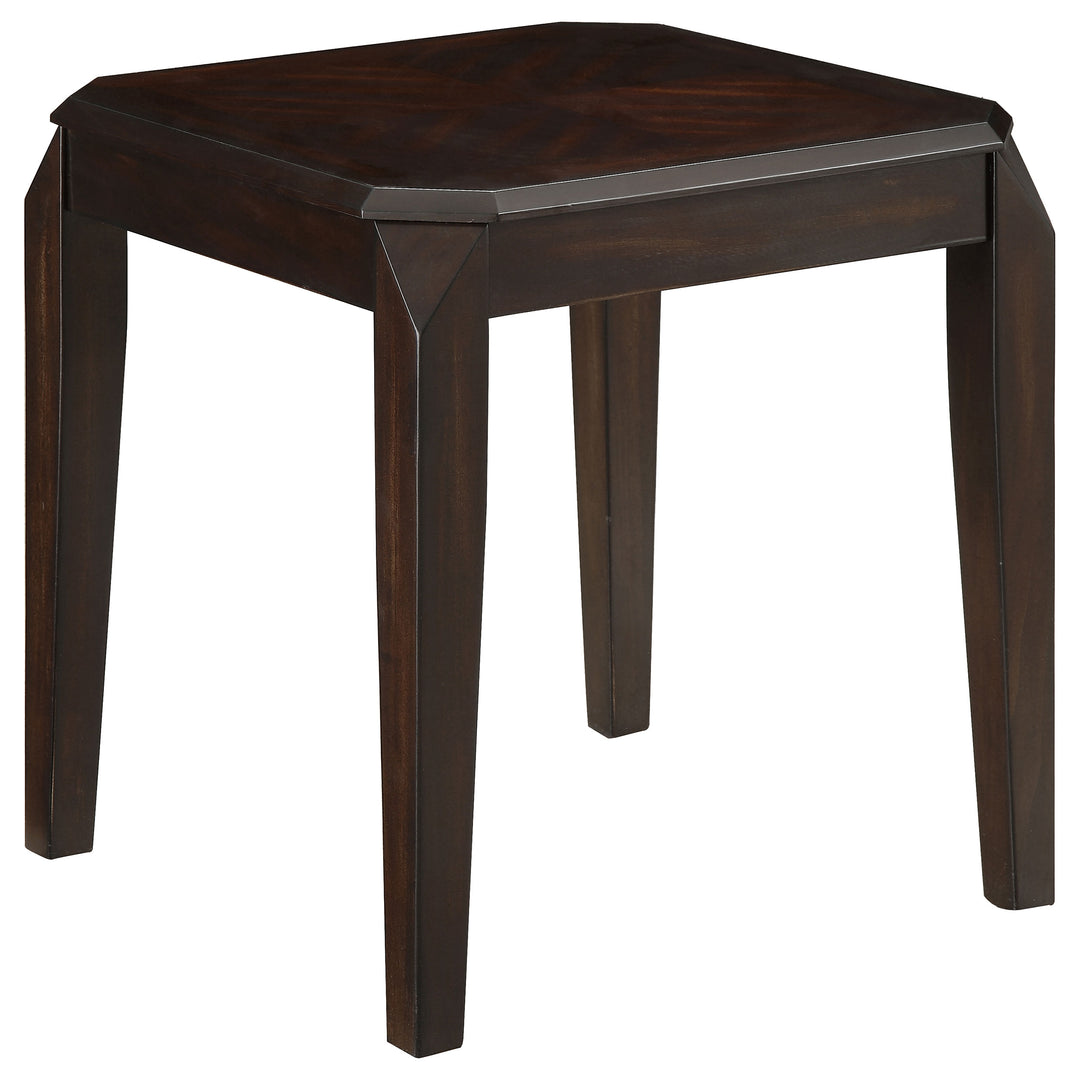 Baylor Square End Table Walnut